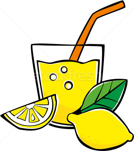 533x600 Lemonade Vector Illustration