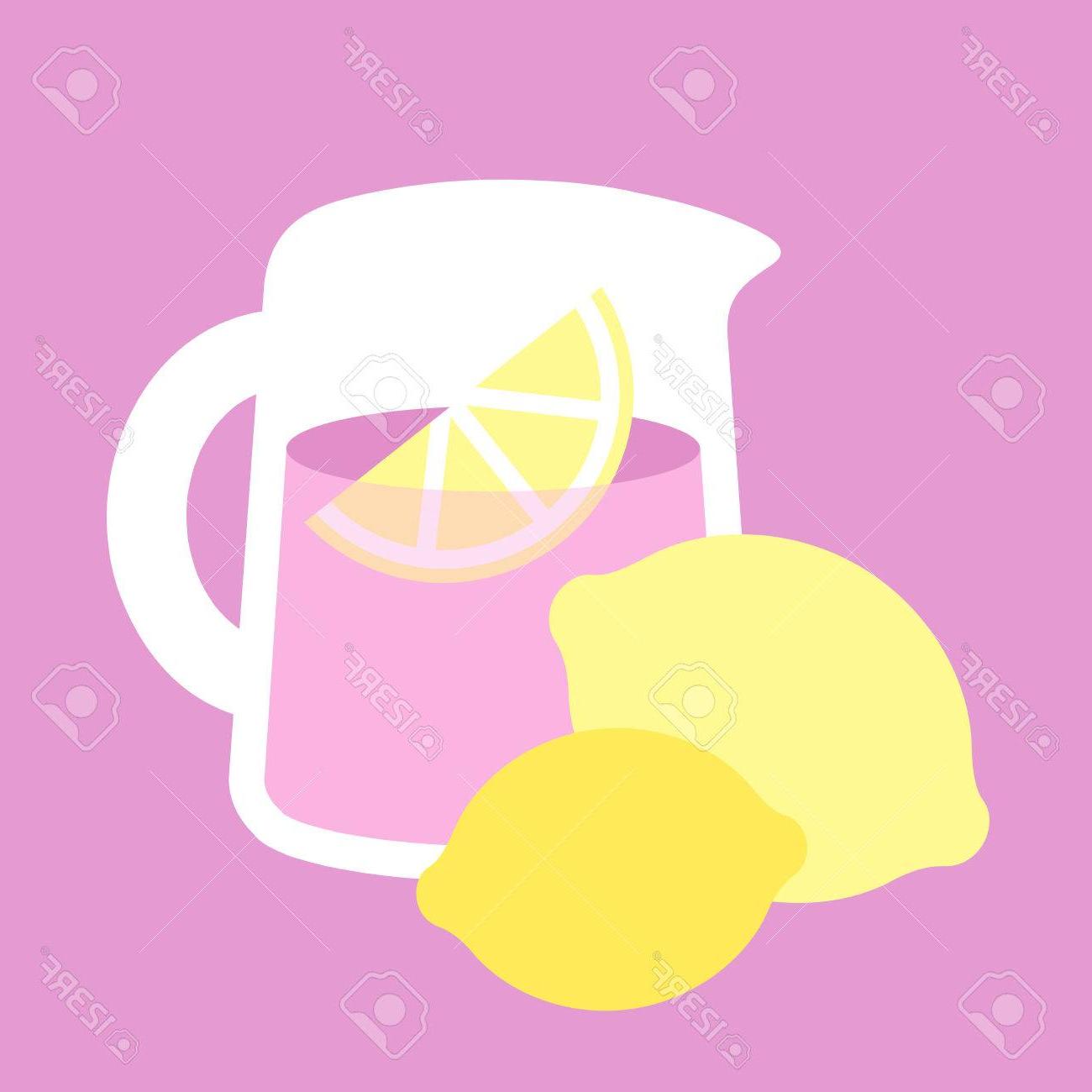 1300x1300 Best Free Vector Pink Lemonade Vector Drawing Free Vector Art