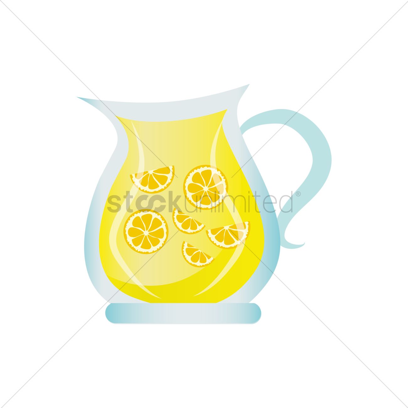 1300x1300 Free Fresh Lemonade Vector Image