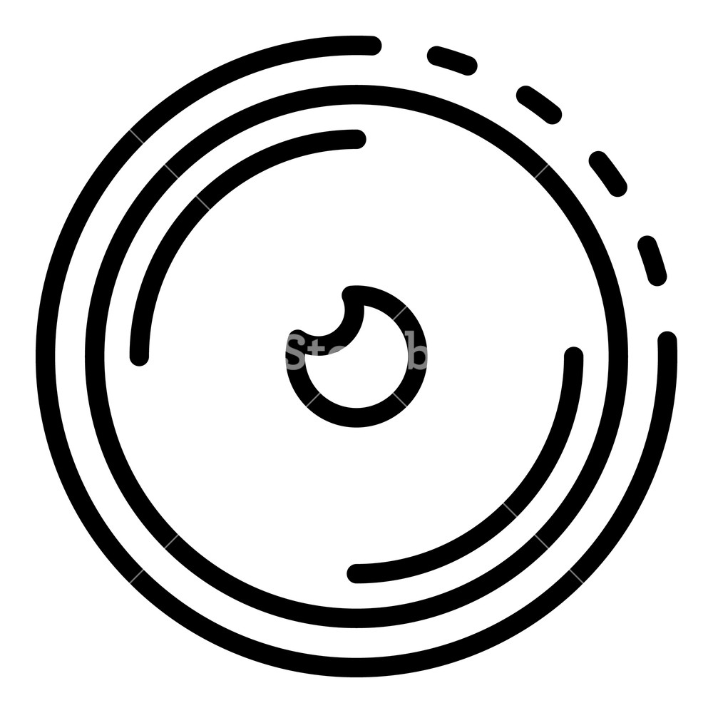 1000x1000 Camera Lens Icon Outline Camera Lens Vector Icon For Web Design