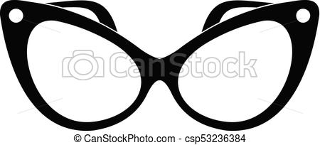 450x204 Icono, Simple, Lentes, Moda, Style Tela, Lentes, Simple