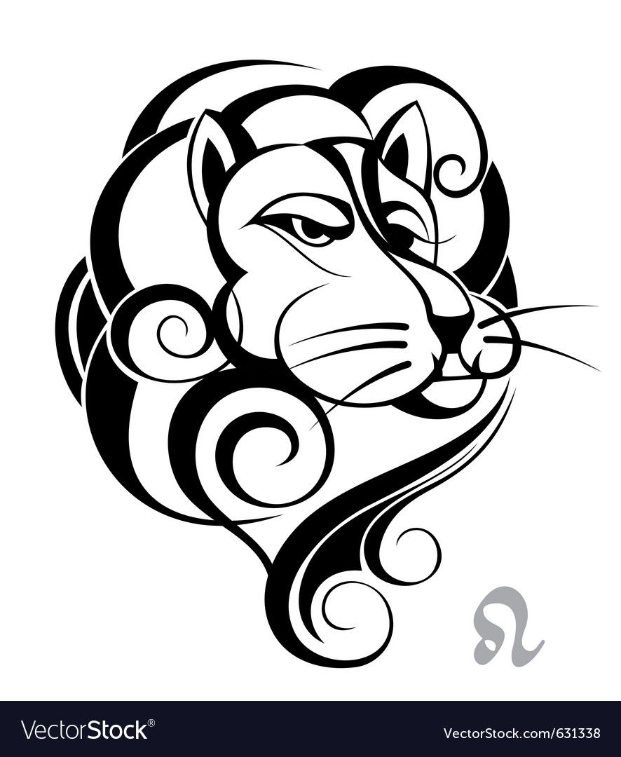 886x1080 Zodiac Signs Of Leo Royalty Free Vector Image