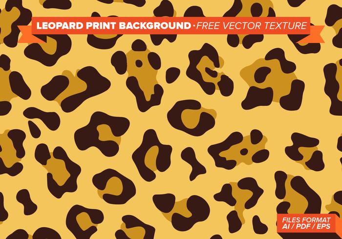 700x490 Leopard Print Free Vector Art