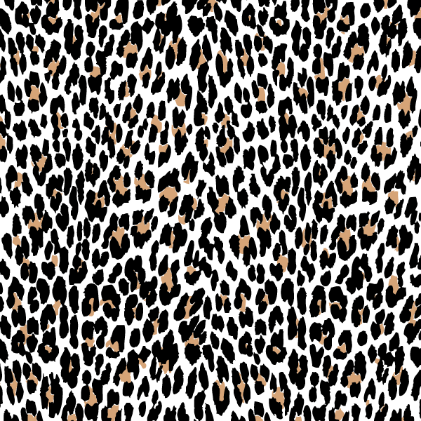 600x600 Leopard Print Vector Art