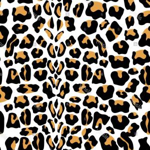 300x300 Leopard Seamless Pattern Animal Print Vector Background Image