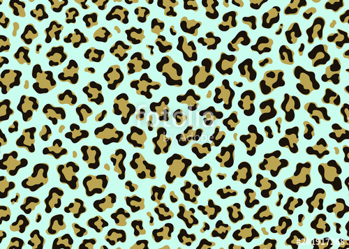 500x357 Simple Leopard Pattern Design Animal Print Vector Illustration