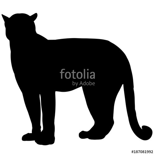 Leopard Silhouette Vector Graphics Stock Image And Royalty Free 500x500 Leopard Silhouette Vector Graphics Stock Image And Royalty Free