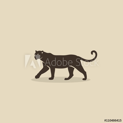 Leopard Silhouette 500x500 Leopard Silhouette