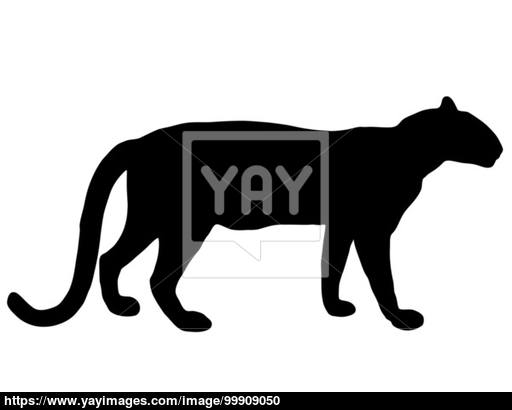 Leopard Silhouette Vector 512x410 Leopard Silhouette Vector