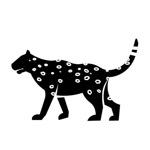 Leopard Icon Vector 490x490 Leopard Icon Vector