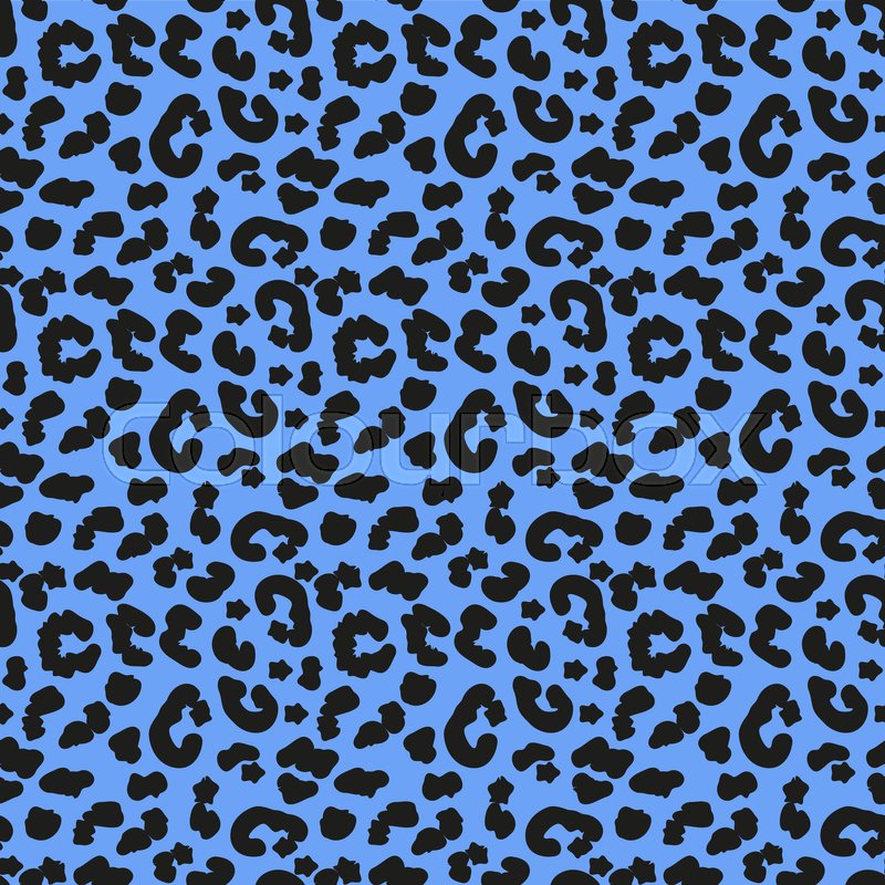 800x800 Leopard Skin Seamless Pattern African Stock Vector Colourbox