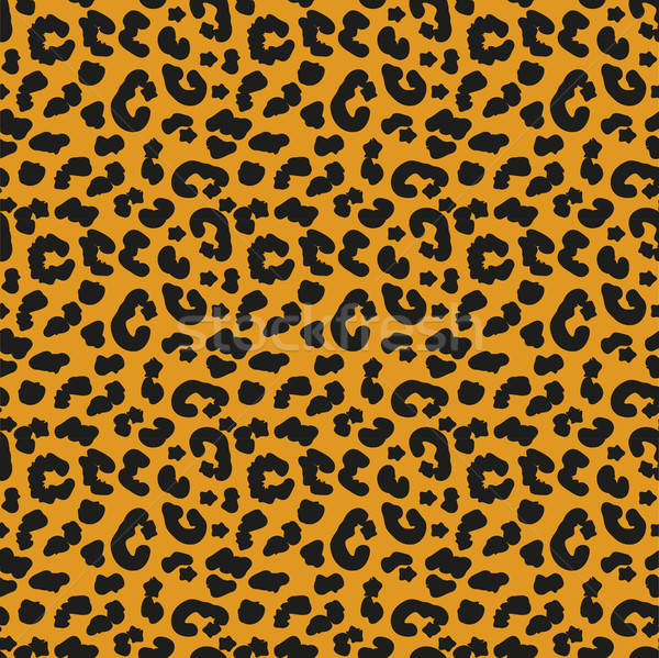 600x599 Leopard Skin Seamless Pattern African Animals Concept Endless