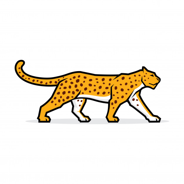 626x626 Leopard Vector Logo Vector Premium Download