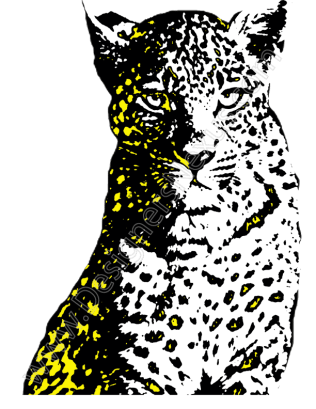 316x409 Free Animal Clip Art Leopard Vector Graphic Midterm