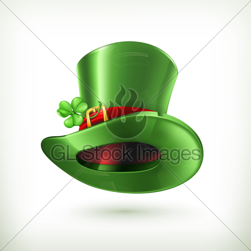 Leprechaun Hat, Vector Icon Gl Stock Images 500x500 Leprechaun Hat, Vector Icon Gl Stock Images