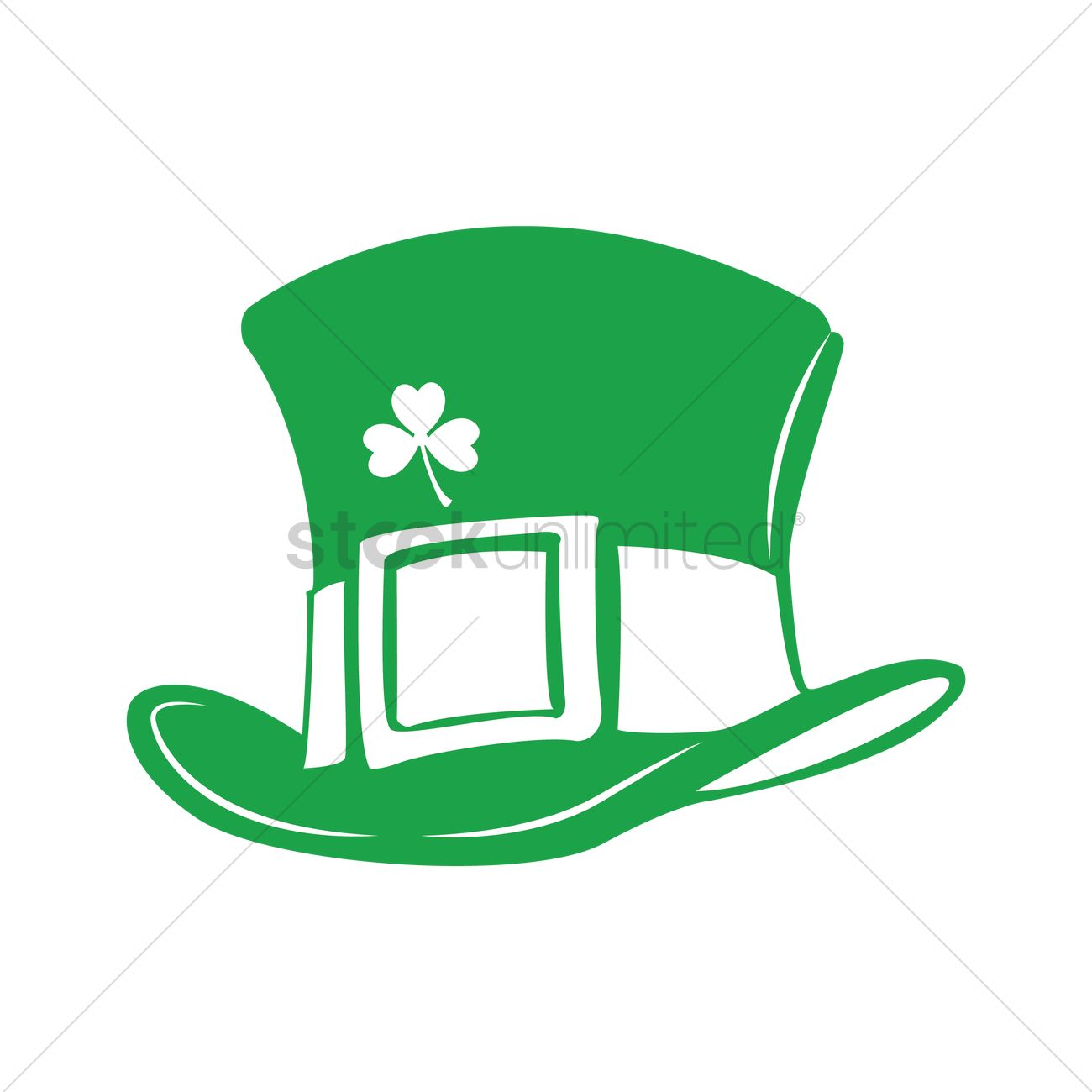 Leprechaun Hat Vector Image 1300x1300 Leprechaun Hat Vector Image
