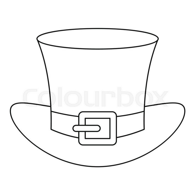 Leprechaun Hat Icon Outline Stock Vector Colourbox 800x800 Leprechaun Hat Icon Outline Stock Vector Colourbox