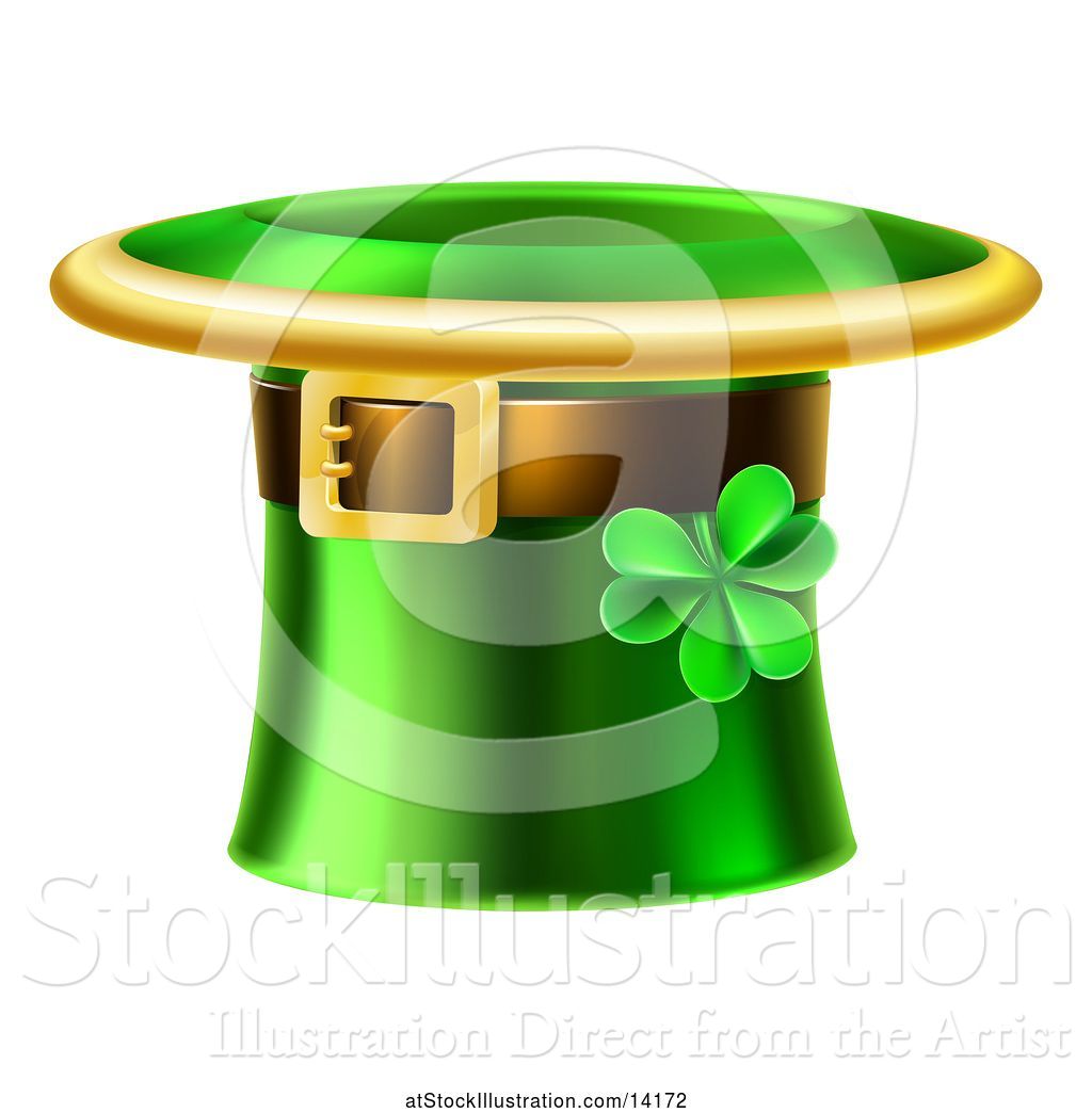 Vector Illustration Of Green St Patricks Day Leprechaun Hat 1024x1044 Vector Illustration Of Green St Patricks Day Leprechaun Hat