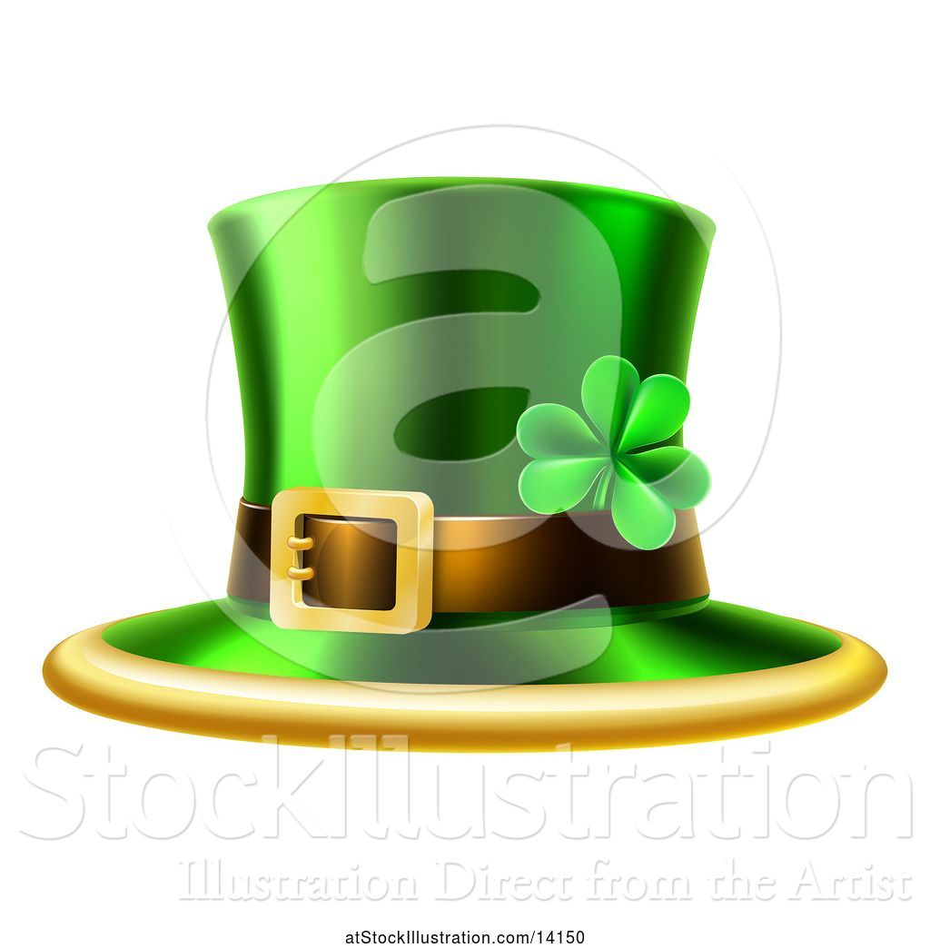 Vector Illustration Of St Patricks Day Leprechaun Hat 1024x1044 Vector Illustration Of St Patricks Day Leprechaun Hat