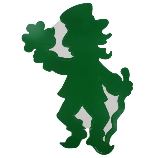 Leprechaun Silhouette Cutouts Pk 600x600 Leprechaun Silhouette Cutouts Pk