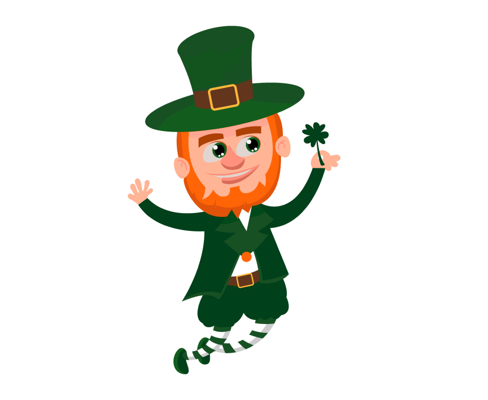 Leprechaun Silhouette Vector at Vectorified.com | Collection of ...