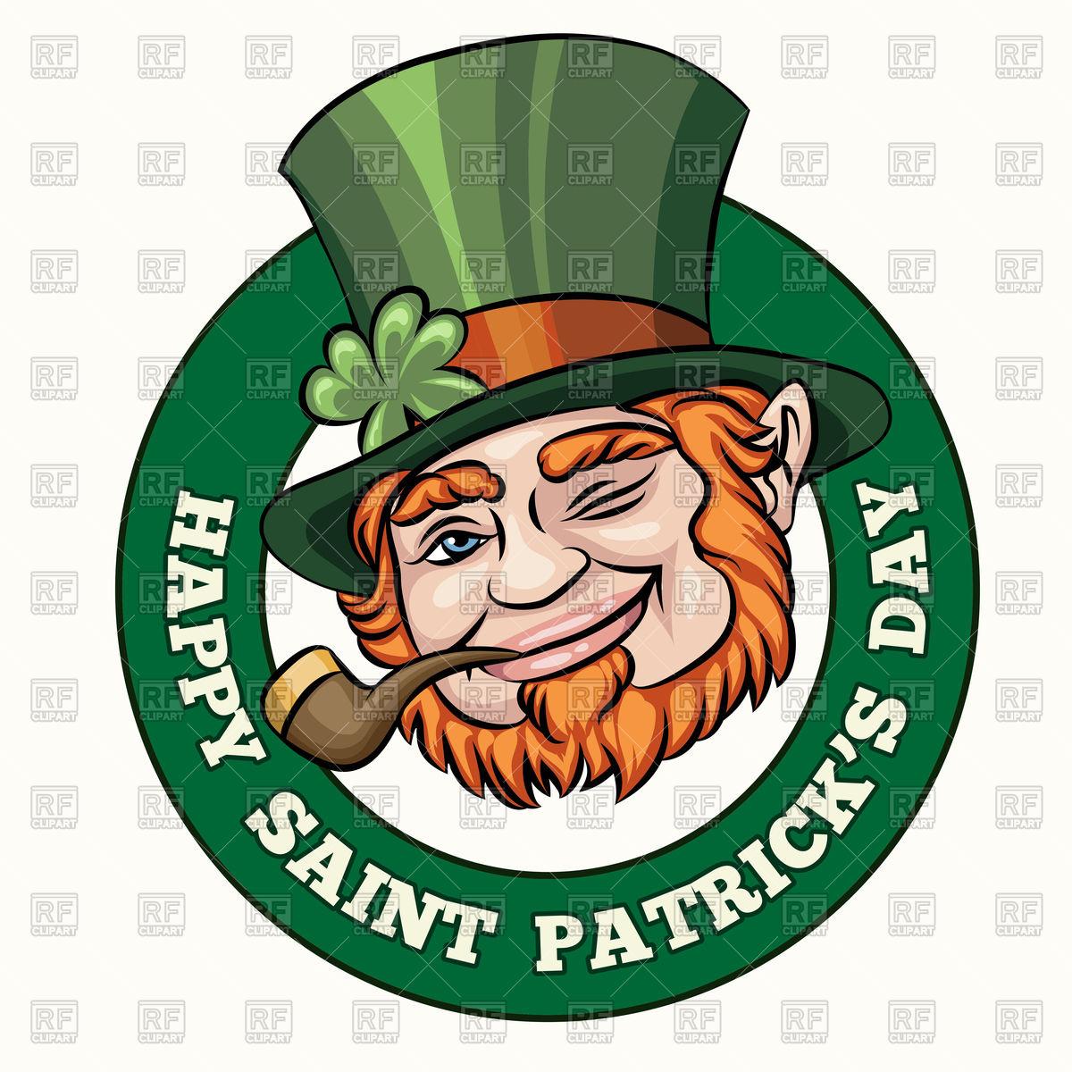 Portrait Of Leprechaun With Smoking Pipe 1200x1200 Portrait Of Leprechaun With Smoking Pipe