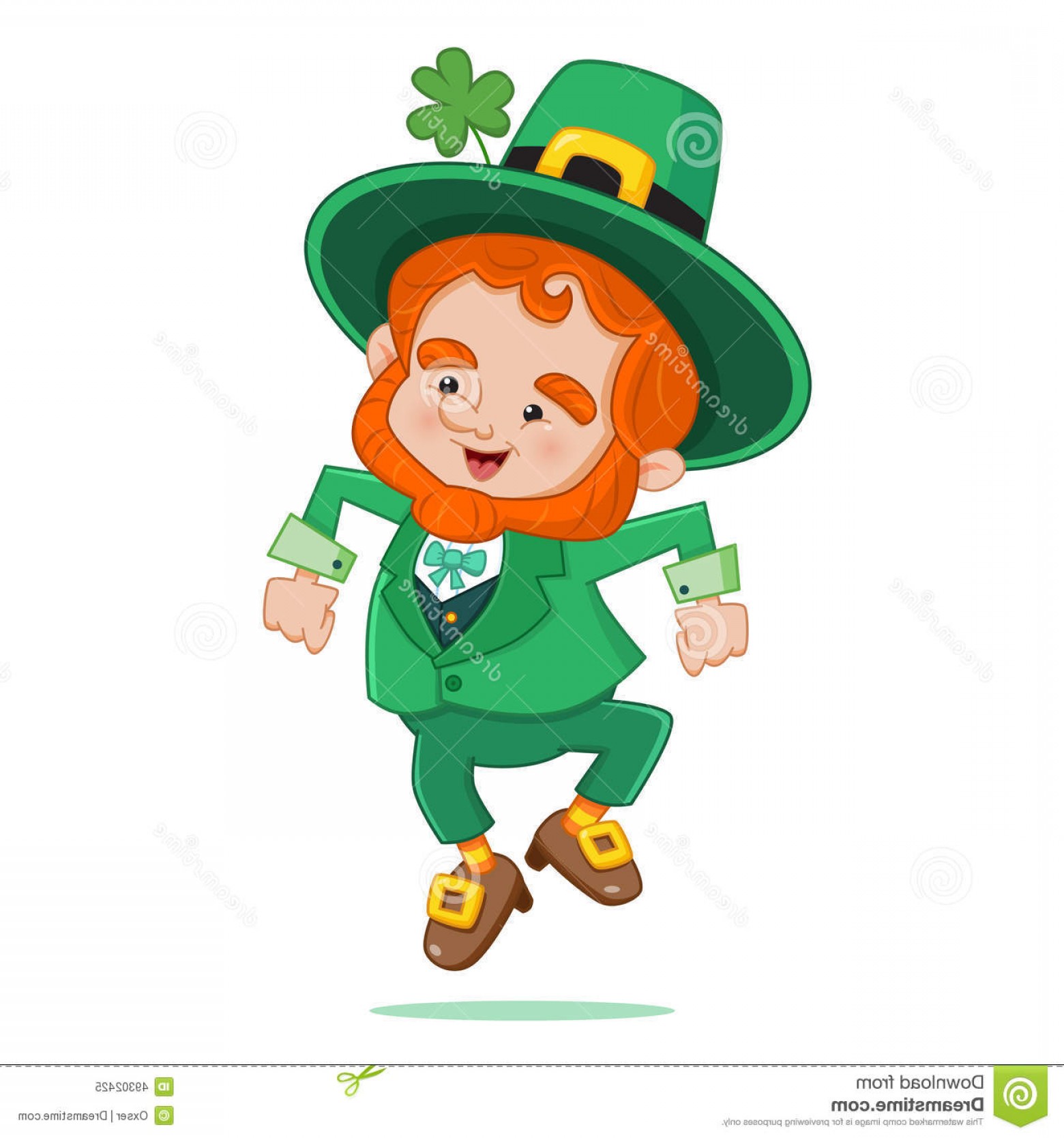Stock Illustration Dancing Leprechaun Irish Vector Illustration 1560x1668 Stock Illustration Dancing Leprechaun Irish Vector Illustration