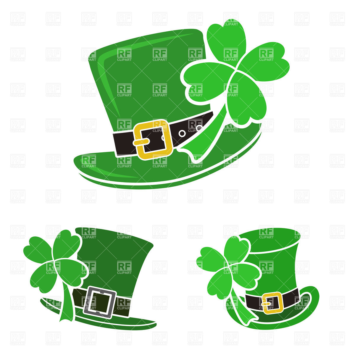 Green Leprechaun's Top Hat With Shamrock 1200x1200 Green Leprechaun's Top Hat With Shamrock