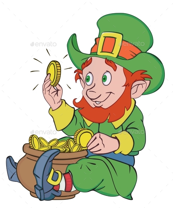 590x709 Leprechaun Vector Graphics, Designs Templates