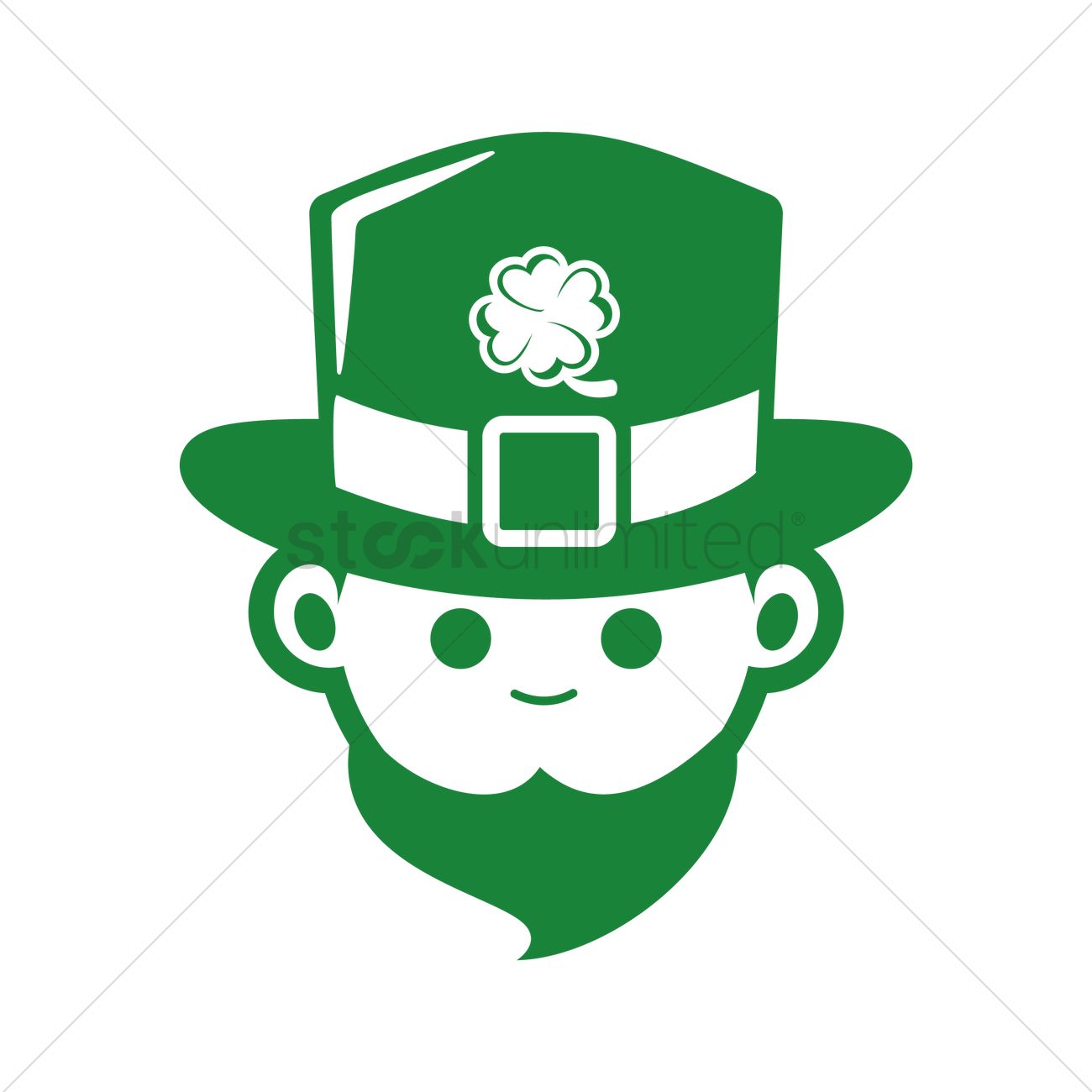 1300x1300 Leprechaun Vector Image