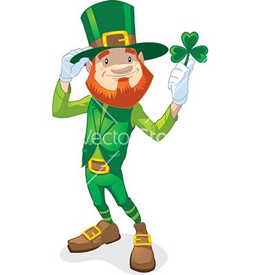 380x400 Leprechaun Vector