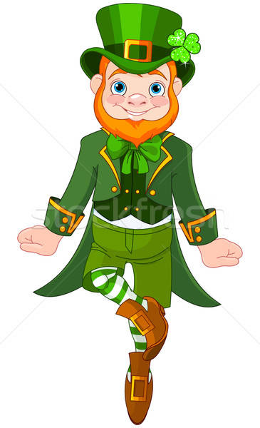 365x600 Dancing Leprechaun Vector Illustration Anna Velichkovsky