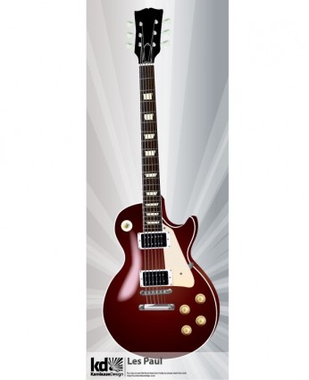 346x425 Vector Les Paul Guitar Vector Misc Free Vector Free Download