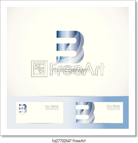 561x581 Free Art Print Of Letter B Logo Vector Logo Template Of Alphabet
