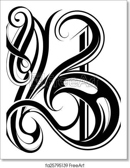 Letter B Vector at Vectorified.com | Collection of Letter B Vector free ...