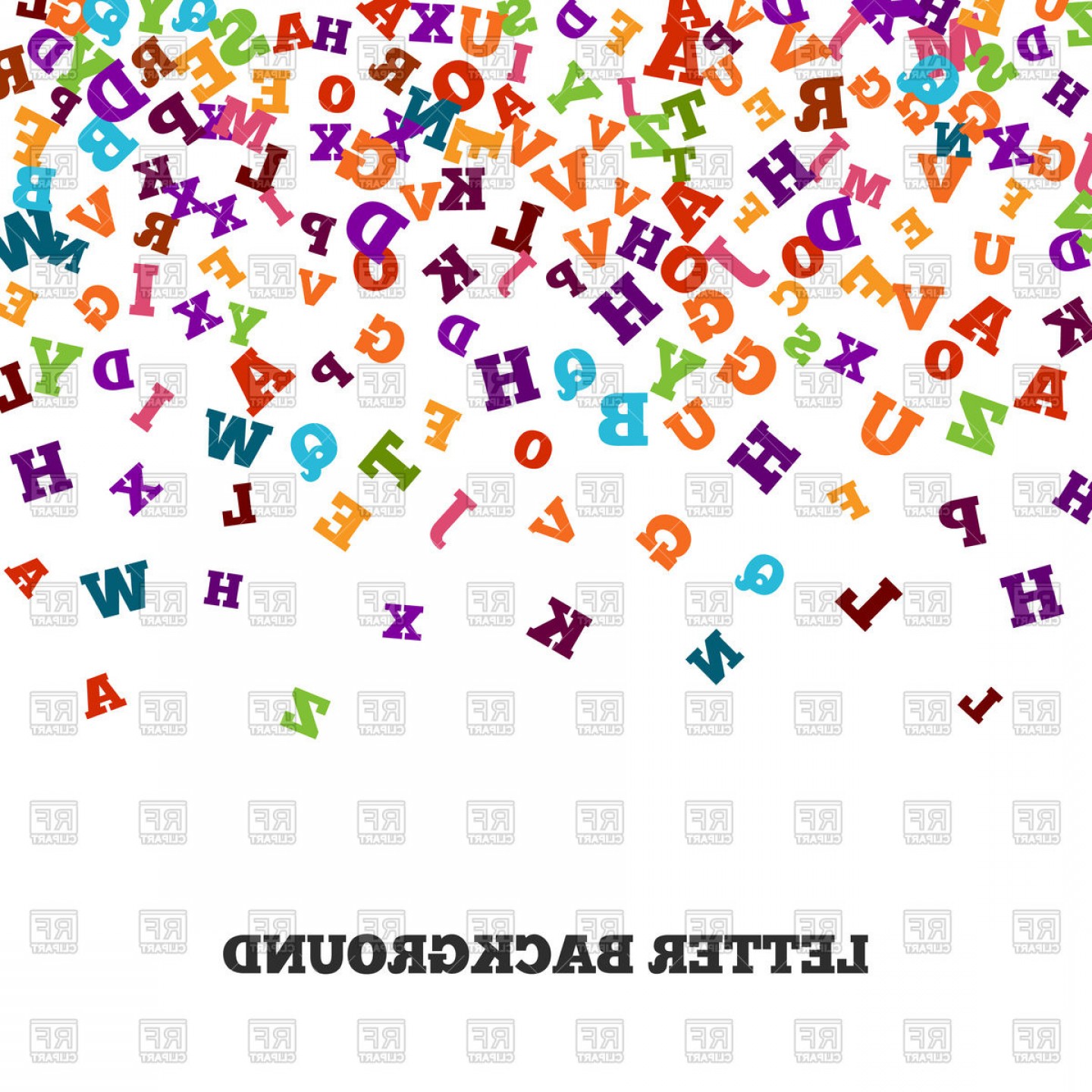 Abstract Colorful Alphabet Ornamental Border Letter Background 1440x1440 Abstract Colorful Alphabet Ornamental Border Letter Background