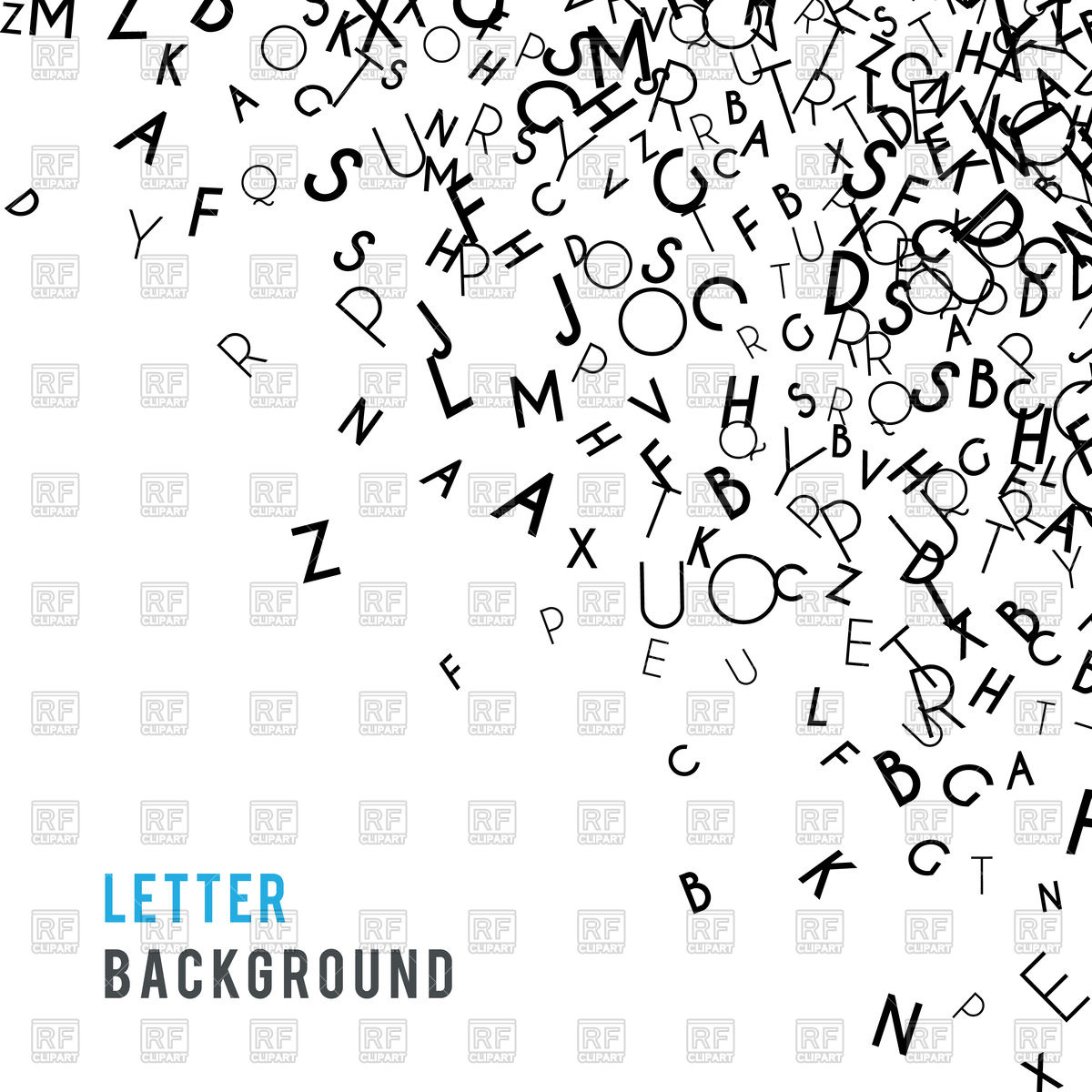 Letters Abstract Background Vector Image Of Backgrounds, Textures 1200x1200 Letters Abstract Background Vector Image Of Backgrounds, Textures