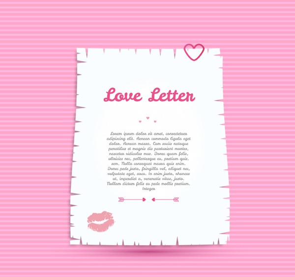 Pink End White Love Letter Background Vector Graphics My Free 600x565 Pink End White Love Letter Background Vector Graphics My Free