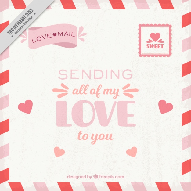 Vintage Love Letter Background Vector Free Download 626x626 Vintage Love Letter Background Vector Free Download