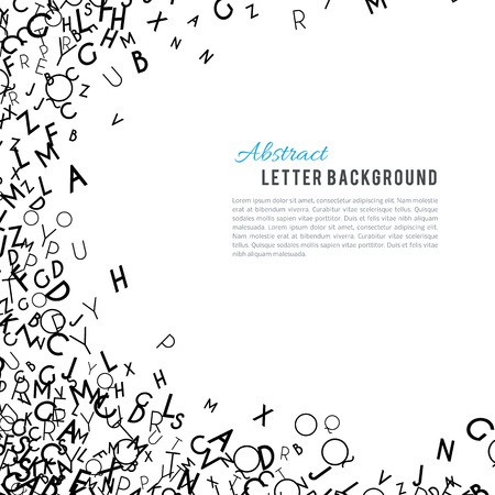 Abstract Black Alphabet Ornament Frame Isolated On White 450x450 Abstract Black Alphabet Ornament Frame Isolated On White