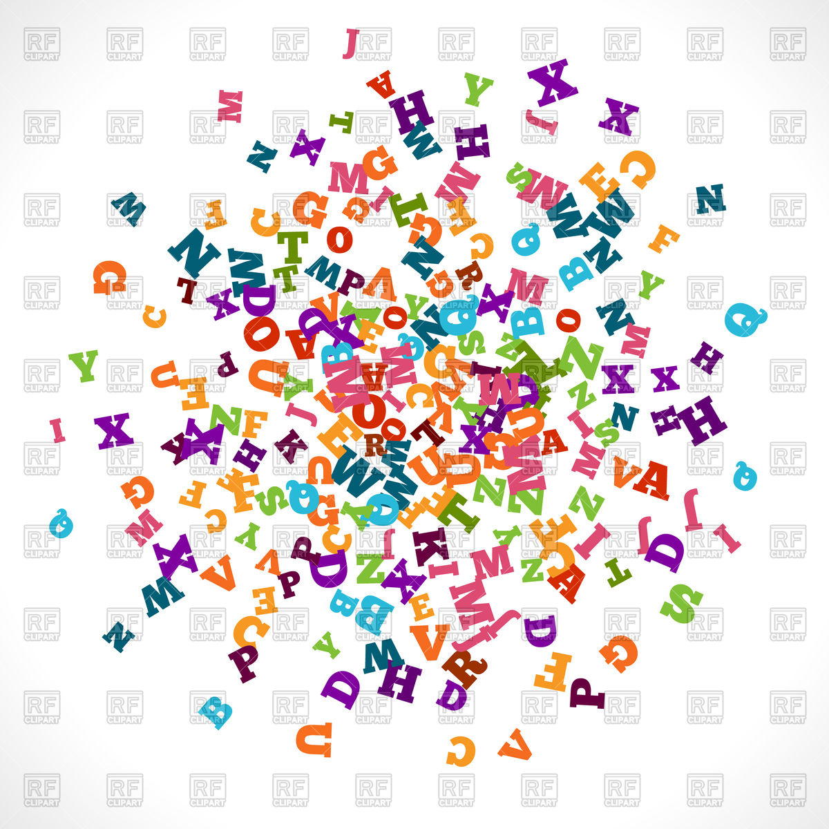 Abstract Colorful Letter Background Vector Image Of Backgrounds 1200x1200 Abstract Colorful Letter Background Vector Image Of Backgrounds