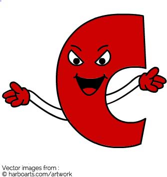 335x355 Download Cartoon Letter C