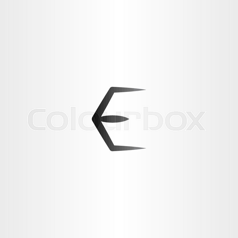 Black E Logo Letter E Vector Symbol Stock Vector Colourbox 800x800 Black E Logo Letter E Vector Symbol Stock Vector Colourbox