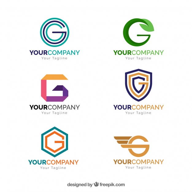 Geometric Letter G Logo Collection Vector Free Download 626x626 Geometric Letter G Logo Collection Vector Free Download