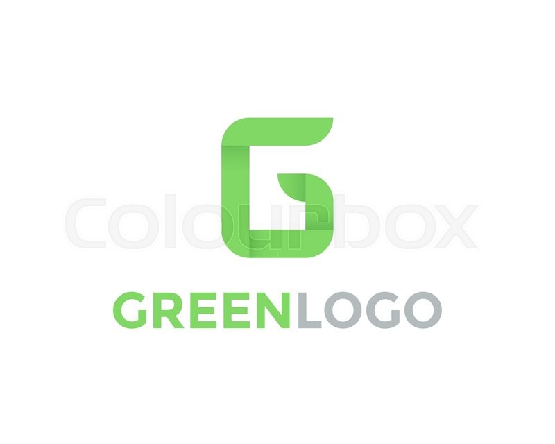 Green Letter G Logo Design Template Stock Vector Colourbox 800x640 Green Letter G Logo Design Template Stock Vector Colourbox