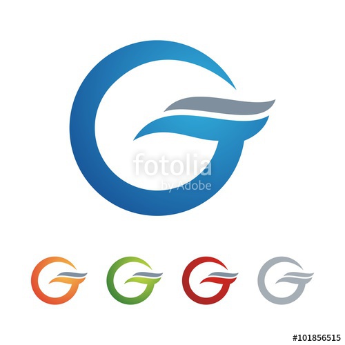 Letter G Wave Business Design Logo Vector Stock Image And Royalty 500x500 Letter G Wave Business Design Logo Vector Stock Image And Royalty
