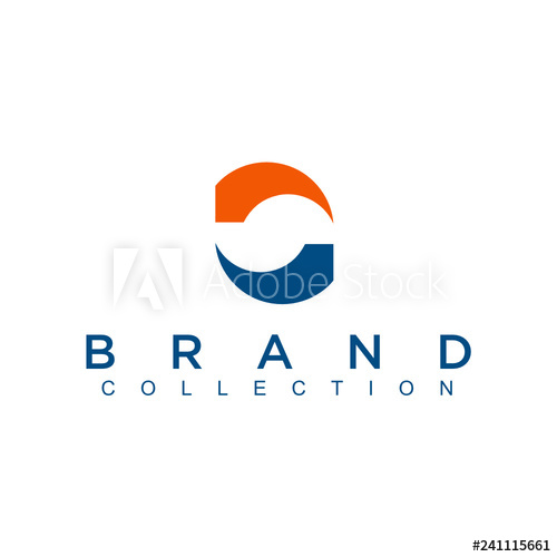 500x500 Letter G Vector Line Logo Design Creative Minimalism Logotype