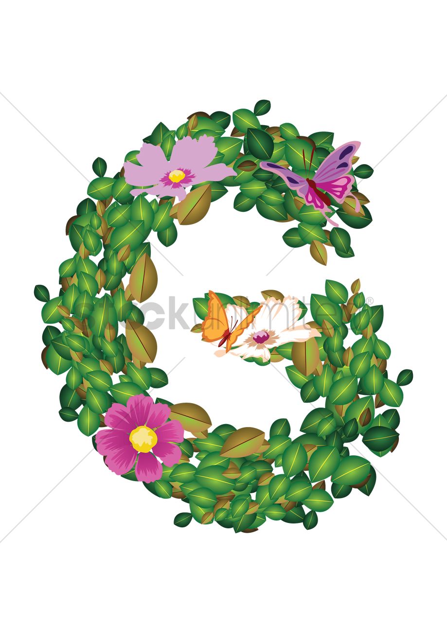 919x1300 Letter G Vector Image