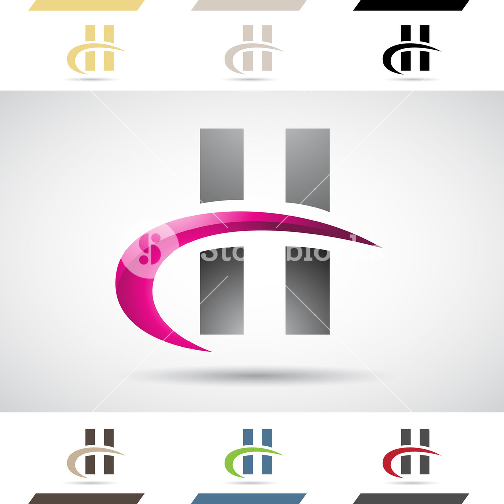 1000x1000 Design Concept Of Colorful Stock Logos Icons And Shapes Of Letter