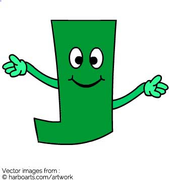 335x355 Download Cartoon Letter J